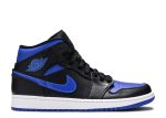 Air Jordan 1 Mid ‘Black Hyper Royal’