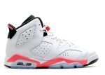 Air Jordan 6 Retro BG ‘White Infrared’ 2014