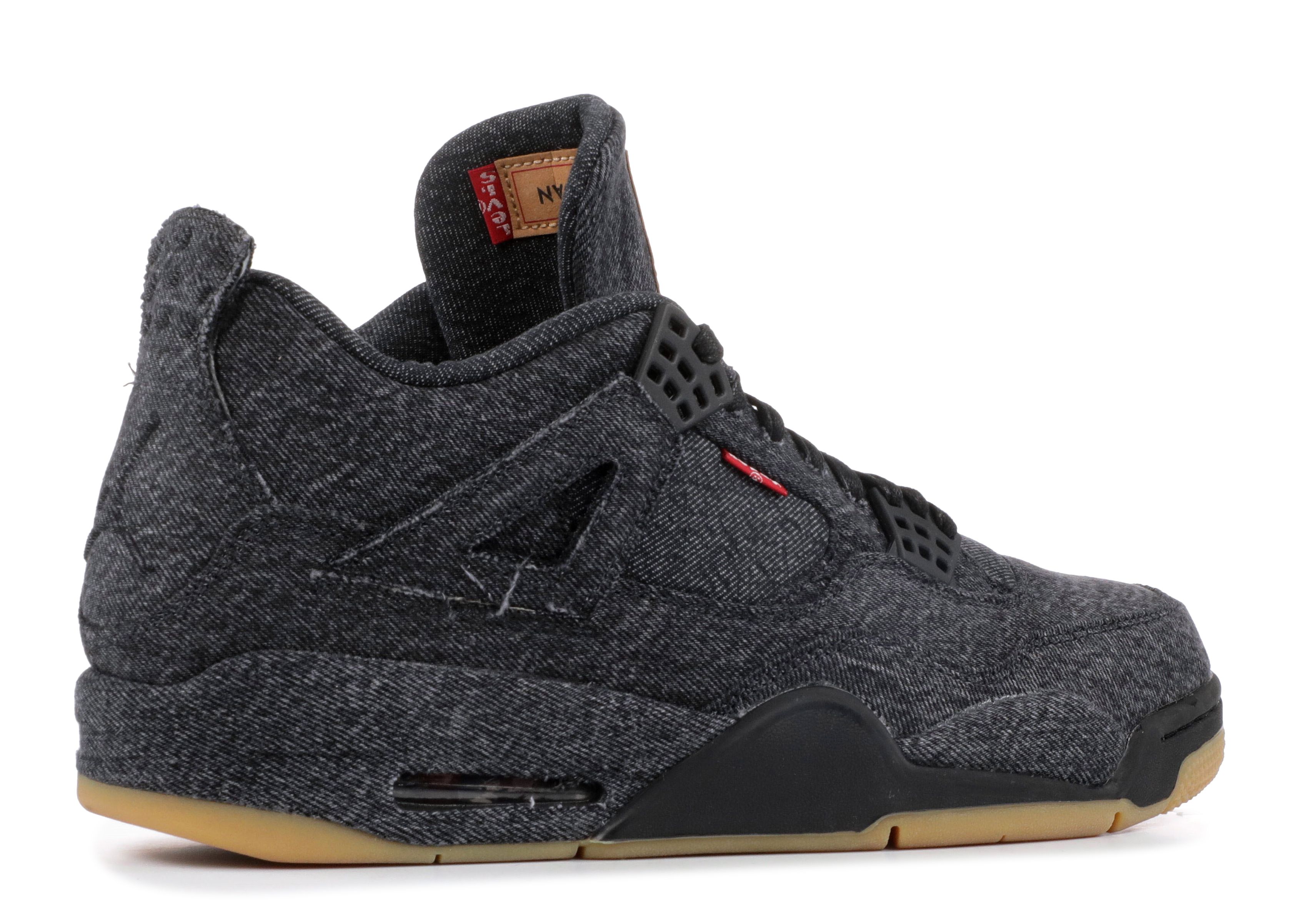 Levi’s x Air Jordan 4 Retro ‘Black Denim’