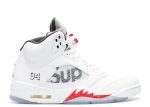 Supreme x Air Jordan 5 Retro ‘White’