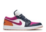 Wmns Air Jordan 1 Low SE ‘Mismatched – Purple Magenta’